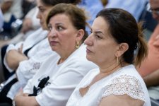 Лица, ставшие вынужденными переселенцами, получившие ранения или лишившиеся родственников в результате атак вооруженных сил Армении на Ханкенди, Лачин, Кяльбаджар, Агдере, Джебраил и Физули, дали показания в суде (ФОТО)