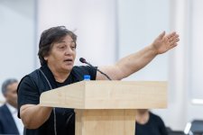 Лица, ставшие вынужденными переселенцами, получившие ранения или лишившиеся родственников в результате атак вооруженных сил Армении на Ханкенди, Лачин, Кяльбаджар, Агдере, Джебраил и Физули, дали показания в суде (ФОТО)