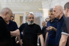 Лица, ставшие вынужденными переселенцами, получившие ранения или лишившиеся родственников в результате атак вооруженных сил Армении на Ханкенди, Лачин, Кяльбаджар, Агдере, Джебраил и Физули, дали показания в суде (ФОТО)