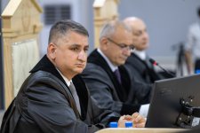 Лица, ставшие вынужденными переселенцами, получившие ранения или лишившиеся родственников в результате атак вооруженных сил Армении на Ханкенди, Лачин, Кяльбаджар, Агдере, Джебраил и Физули, дали показания в суде (ФОТО)
