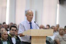 Лица, ставшие вынужденными переселенцами, получившие ранения или лишившиеся родственников в результате атак вооруженных сил Армении на Ханкенди, Лачин, Кяльбаджар, Агдере, Джебраил и Физули, дали показания в суде (ФОТО)