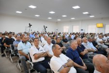 Лица, ставшие вынужденными переселенцами, получившие ранения или лишившиеся родственников в результате атак вооруженных сил Армении на Ханкенди, Лачин, Кяльбаджар, Агдере, Джебраил и Физули, дали показания в суде (ФОТО)