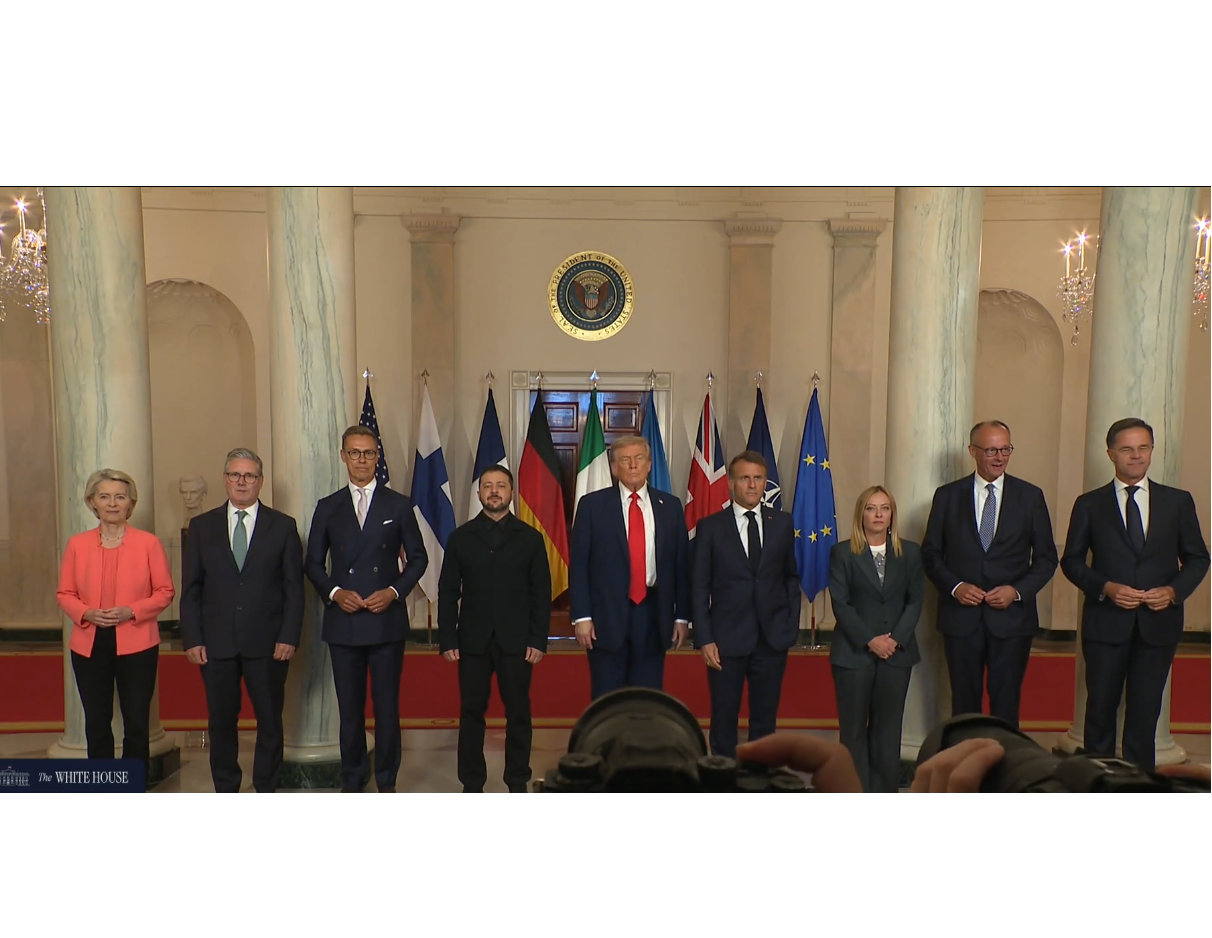 Трамп и Зеленский приняли участие во встрече с европейским лидерами (Обновлено)