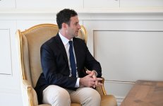 Президент Ильхам Алиев принял президента компании The Goldman Sachs Group Inc. по глобальным вопросам (ФОТО/ВИДЕО)
