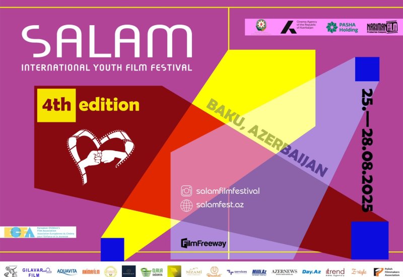 В Баку стартует IV Международный юношеский кинофестиваль Salam