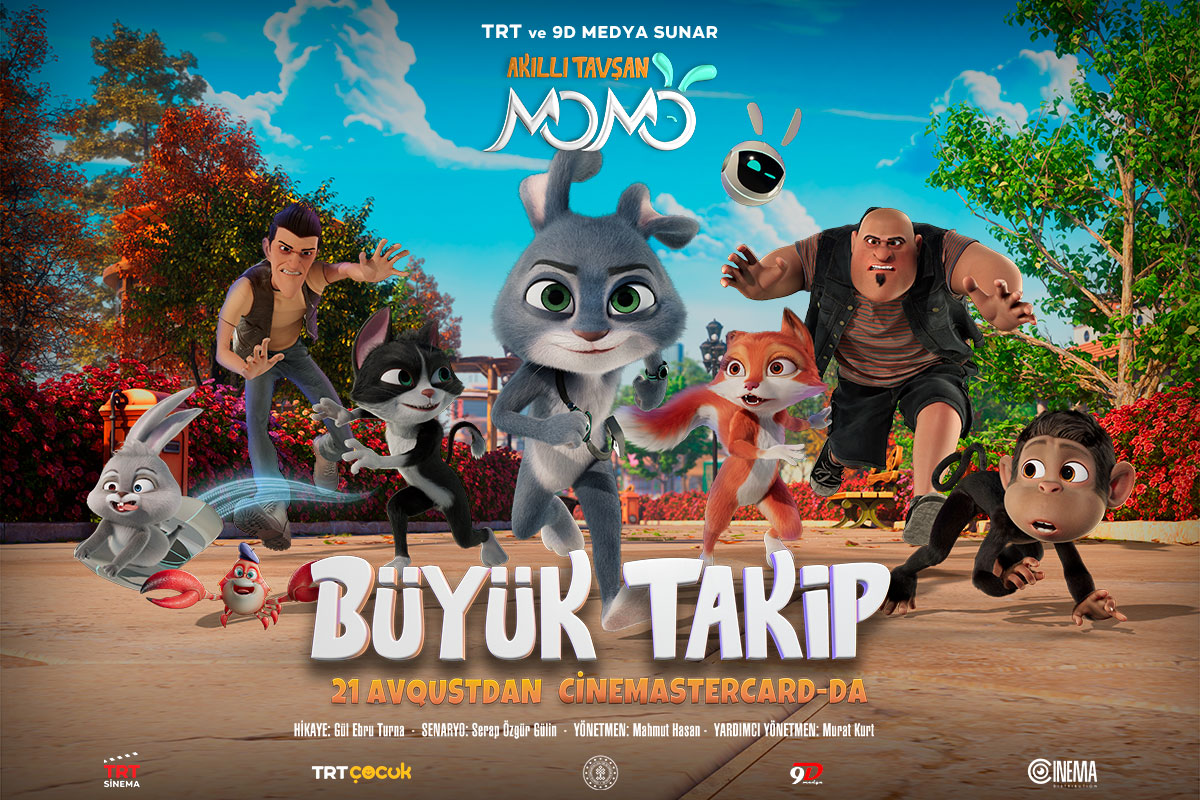 Турецкий анимационный фильм Akıllı Tavşan Momo: Büyük Takip - эксклюзивно в CineMastercard (ВИДЕО)
