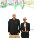 Президент Ильхам Алиев и Первая леди Мехрибан Алиева встретились с жителями города Кяльбаджар (ФОТО/ВИДЕО)