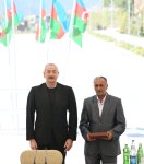 Президент Ильхам Алиев и Первая леди Мехрибан Алиева встретились с жителями города Кяльбаджар (ФОТО/ВИДЕО)