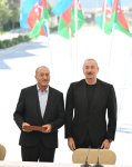Президент Ильхам Алиев и Первая леди Мехрибан Алиева встретились с жителями города Кяльбаджар (ФОТО/ВИДЕО)