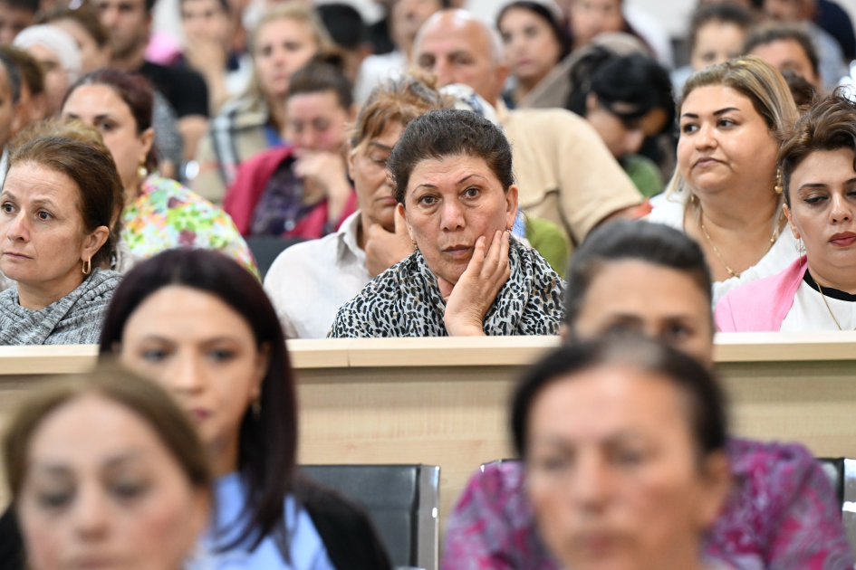 Лица, ставшие вынужденными переселенцами, получившие ранения и подвергшиеся пыткам в плену в результате атак вооруженных сил Армении на Агдам, Лачин, Губадлы и Физули, дали показания в суде (ФОТО)