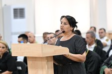 Лица, ставшие вынужденными переселенцами, получившие ранения и подвергшиеся пыткам в плену в результате атак вооруженных сил Армении на Агдам, Лачин, Губадлы и Физули, дали показания в суде (ФОТО)