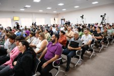 Лица, ставшие вынужденными переселенцами, получившие ранения и подвергшиеся пыткам в плену в результате атак вооруженных сил Армении на Агдам, Лачин, Губадлы и Физули, дали показания в суде (ФОТО)