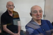 Лица, ставшие вынужденными переселенцами, получившие ранения и подвергшиеся пыткам в плену в результате атак вооруженных сил Армении на Агдам, Лачин, Губадлы и Физули, дали показания в суде (ФОТО)