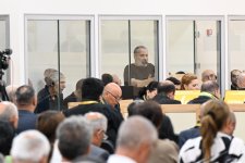 Лица, ставшие вынужденными переселенцами, получившие ранения и подвергшиеся пыткам в плену в результате атак вооруженных сил Армении на Агдам, Лачин, Губадлы и Физули, дали показания в суде (ФОТО)