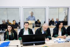 Лица, ставшие вынужденными переселенцами, получившие ранения и подвергшиеся пыткам в плену в результате атак вооруженных сил Армении на Агдам, Лачин, Губадлы и Физули, дали показания в суде (ФОТО)