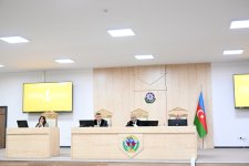 Лица, ставшие вынужденными переселенцами, получившие ранения и подвергшиеся пыткам в плену в результате атак вооруженных сил Армении на Агдам, Лачин, Губадлы и Физули, дали показания в суде (ФОТО)