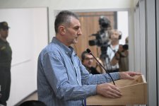 Лица, ставшие вынужденными переселенцами, получившие ранения и подвергшиеся пыткам в плену в результате атак вооруженных сил Армении на Агдам, Лачин, Губадлы и Физули, дали показания в суде (ФОТО)