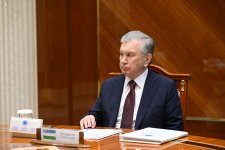 В Туркменбаши состоялась встреча высокого уровня между Президентом Ильхамом Алиевым, Гурбангулы Бердымухамедовым и Шавкатом Мирзиёевым (ФОТО)