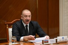 В Туркменбаши состоялась встреча высокого уровня между Президентом Ильхамом Алиевым, Гурбангулы Бердымухамедовым и Шавкатом Мирзиёевым (ФОТО)