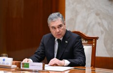 В Туркменбаши состоялась встреча высокого уровня между Президентом Ильхамом Алиевым, Гурбангулы Бердымухамедовым и Шавкатом Мирзиёевым (ФОТО)