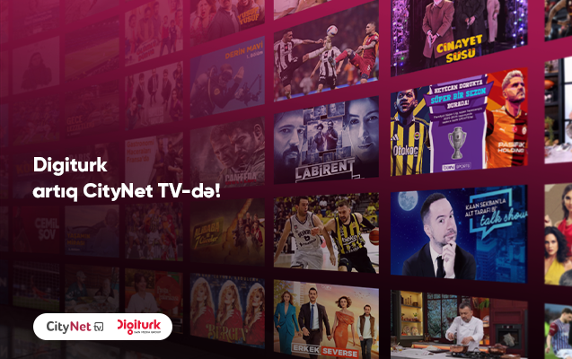Премиум-ТВ платформа Турции «Digiturk» теперь доступна на «CityNet TV»
