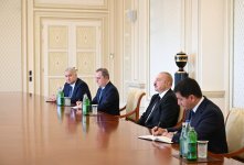 Президент Ильхам Алиев принял государственного министра Соединенного Королевства Великобритании и Северной Ирландии (ФОТО/ВИДЕО)