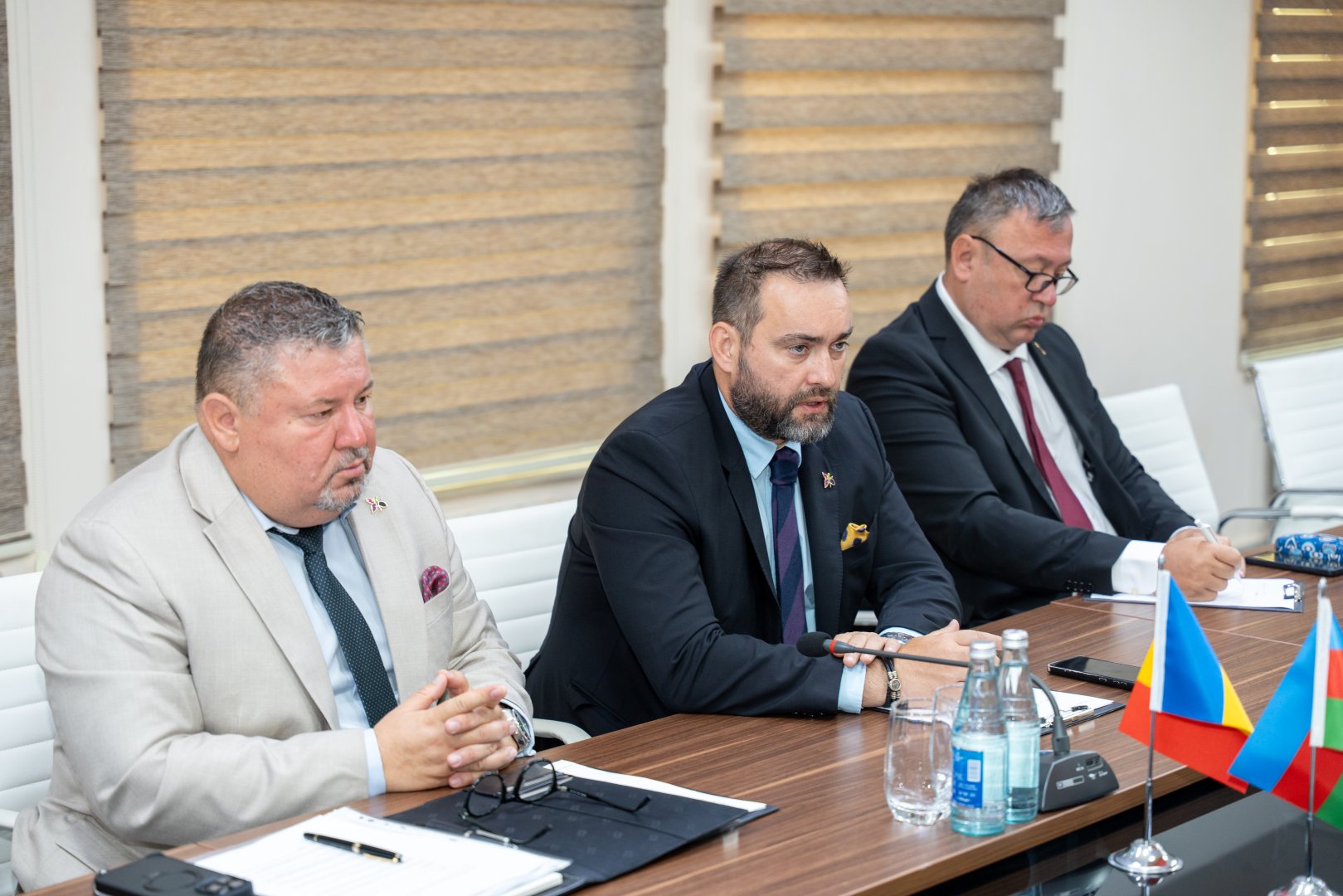 В Агентстве развития медиа Азербайджана состоялась встреча с делегацией Республики Румыния (ФОТО)