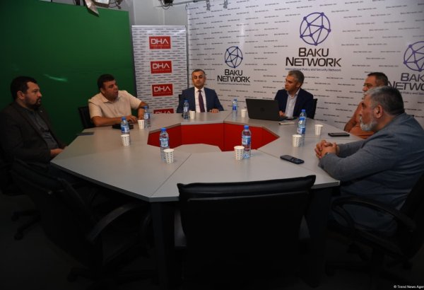 В Baku Network в рамках проекта "Анализ гибридных и идеологических угроз" прошло очередное мероприятие (ФОТО)