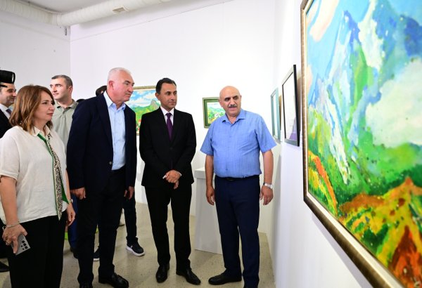 В Лачине открылась выставка Юсифа Мирзы "31 год спустя" (ФОТО)