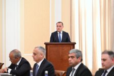 В Кабинете министров проходит специальное заседание, посвященное визиту Президента Ильхама Алиева в Вашингтон (ФОТО)