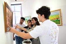 В Лачине открылась выставка Юсифа Мирзы "31 год спустя" (ФОТО)