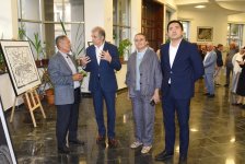 История древних тюрков и мир номадов – в Баку открылась экспозиция казахского мастера (ФОТО)