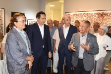 История древних тюрков и мир номадов – в Баку открылась экспозиция казахского мастера (ФОТО)