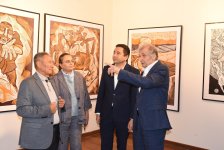 История древних тюрков и мир номадов – в Баку открылась экспозиция казахского мастера (ФОТО)