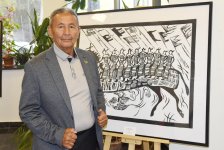 История древних тюрков и мир номадов – в Баку открылась экспозиция казахского мастера (ФОТО)