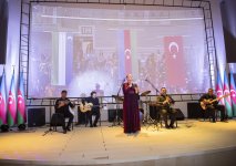 В центре отдыха «Бильгя» СГБ была организована встреча с участниками Отечественной войны (ФОТО)