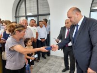 Еще 104 семьям, переселившимся в агдамское село Хыдырлы, вручены ключи от домов (ФОТО) (Обновлено)