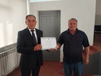 Жителям села Баллыджа Ходжалинского района вручены сертификаты (ФОТО)