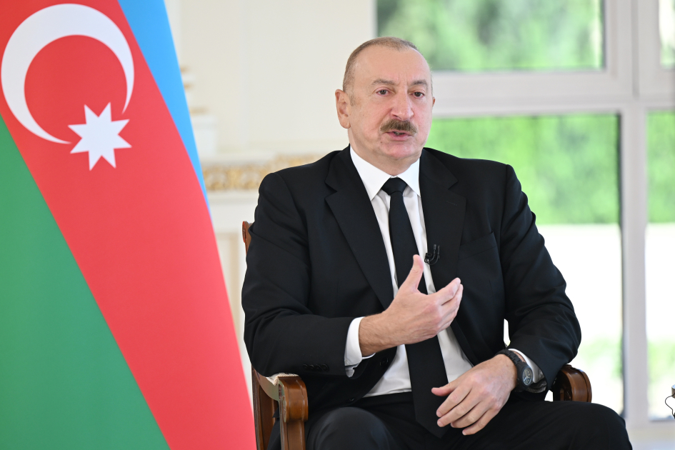 Президент Ильхам Алиев: Парафированный в Вашингтоне документ основан на азербайджанской версии видения урегулирования межгосударственных отношений между Арменией и Азербайджаном