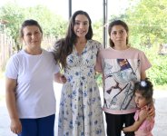 Вице-президент Фонда Гейдара Алиева Лейла Алиева приняла участие в открытии яслей-детских садов, построенных в Шамахы (ОБНОВЛЕНО) (ФОТО)