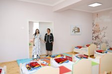Вице-президент Фонда Гейдара Алиева Лейла Алиева приняла участие в открытии яслей-детских садов, построенных в Шамахы (ОБНОВЛЕНО) (ФОТО)