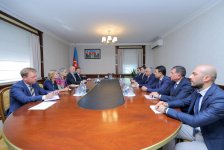 Фуад Наджафли встретился со спецпредставителем ЕС по Южному Кавказу (ФОТО)