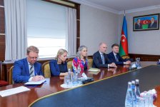 Фуад Наджафли встретился со спецпредставителем ЕС по Южному Кавказу (ФОТО)