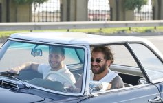 «Лошадиная сила»: в Баку состоялся заезд классических автомобилей и матч по човгану (ФОТО)