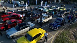 «Лошадиная сила»: в Баку состоялся заезд классических автомобилей и матч по човгану (ФОТО)