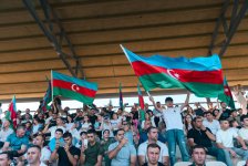 «Лошадиная сила»: в Баку состоялся заезд классических автомобилей и матч по човгану (ФОТО)