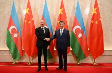 Состоялась встреча Президента Ильхама Алиева с Председателем Си Цзиньпином (ФОТО/ВИДЕО)