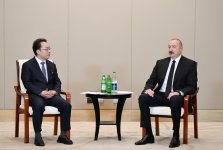 Президент Ильхам Алиев встретился с генеральным директором корпорации CETC (ФОТО/ВИДЕО)