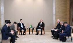 Президент Ильхам Алиев встретился с основателем и председателем компании Sichuan Sunsync Photovoltaic Technology Co (ФОТО/ВИДЕО)