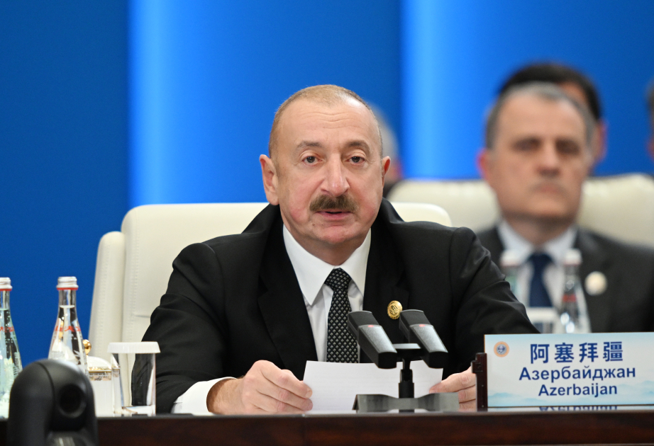 Президент Ильхам Алиев: Азербайджано-китайские связи вышли на качественно новый уровень (Полный текст выступления главы государства)